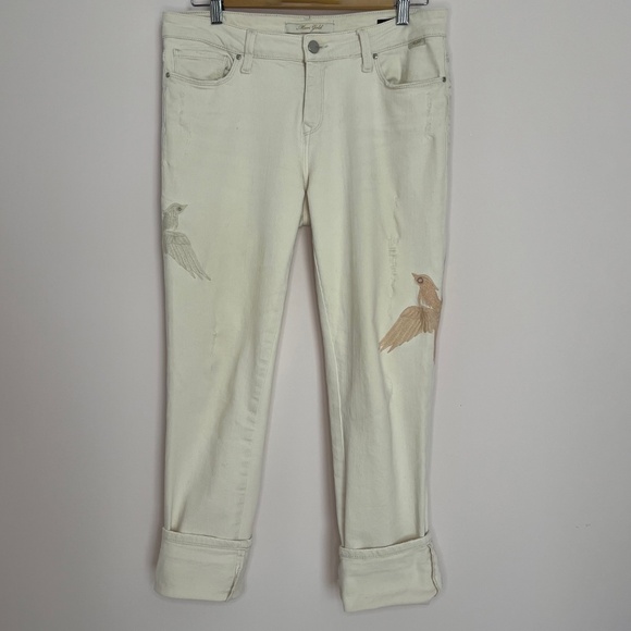 Boyfriend Jeans with Embroidery - Picture 7 of 12
